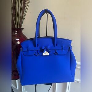 🌹Save My Bag • Blue Tote Bag • Made in Italy